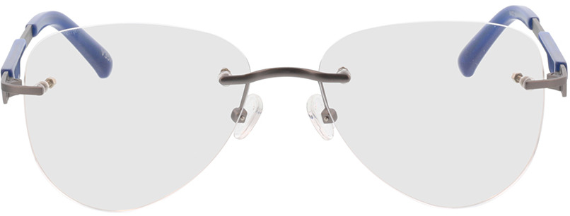 Picture of glasses model Tangari-matt anthrazit/blau in angle 0