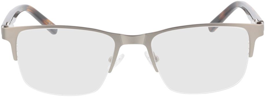 Picture of glasses model Alamo-argenté mat/brun marbré in angle 0