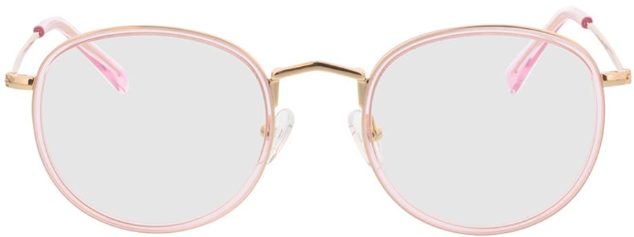 Picture of glasses model Gilbritt-rosa/or in angle 0