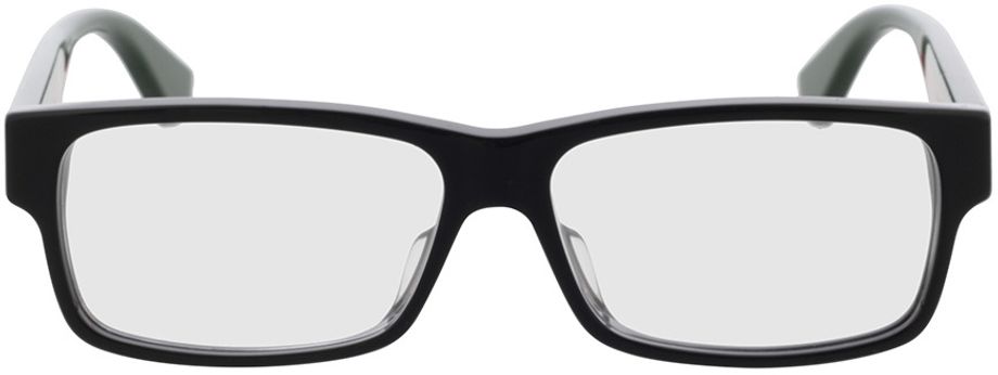 Picture of glasses model Gucci GG0344OA-001 56-14 in angle 0