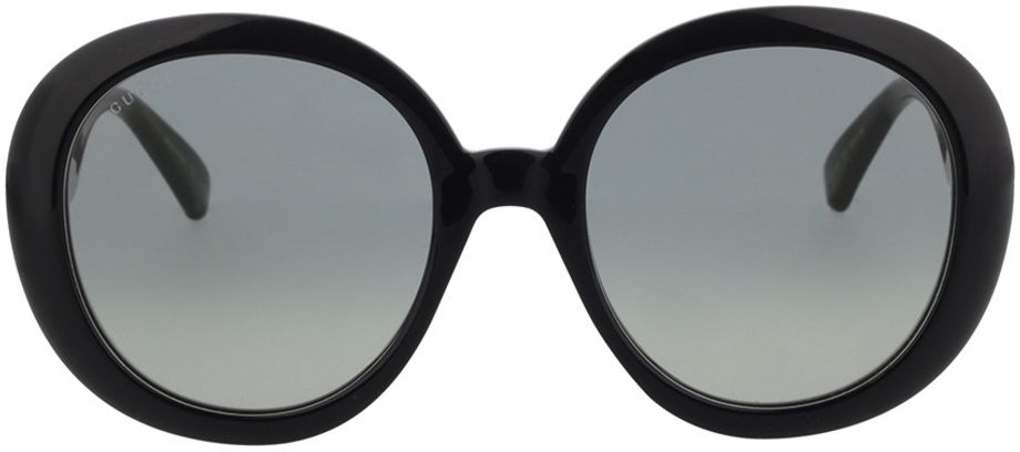 Picture of glasses model Gucci GG0712S-001 55-21 in angle 0