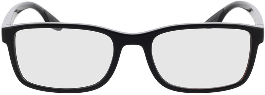 Picture of glasses model Prada Linea Rossa PS 09OV 1AB1O1 55-19 in angle 0