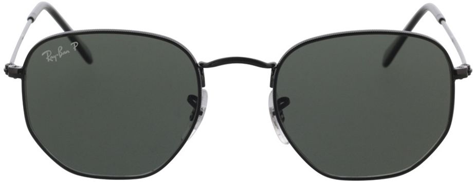 Picture of glasses model Ray-Ban Hexagonal Flat Lenses RB3548N 002/58 51-21 in angle 0