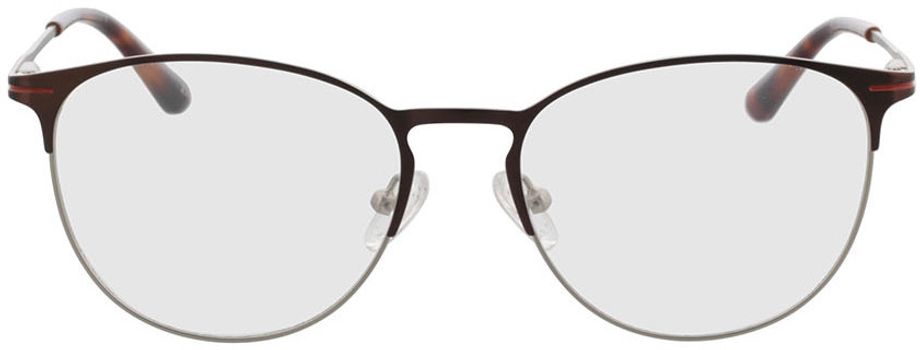 Picture of glasses model Cambridge - brown in angle 0