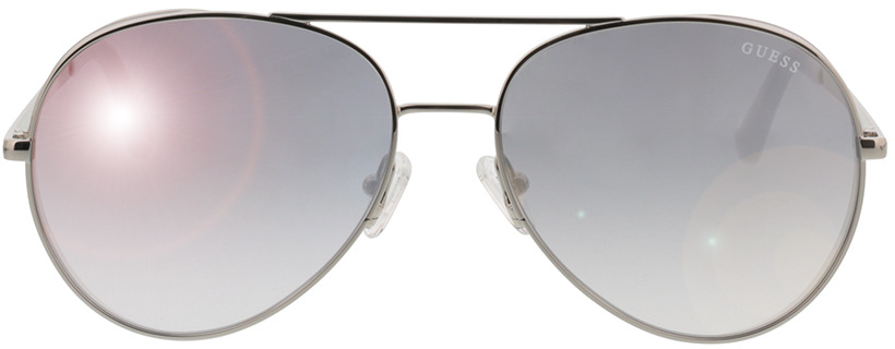 Picture of glasses model Guess GU7607 20C 58-16 in angle 0