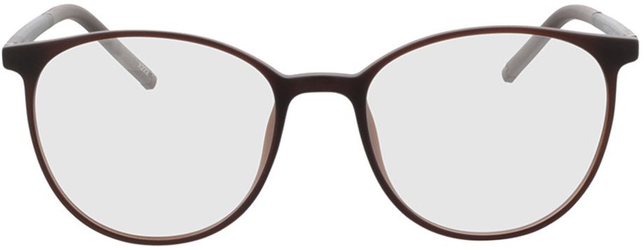 Picture of glasses model Conroe-brun mat in angle 0