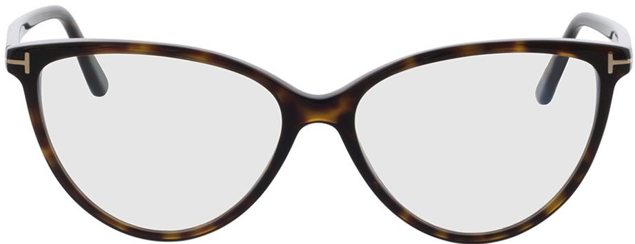 Picture of glasses model Tom Ford FT5743-B 052 57-15 in angle 0