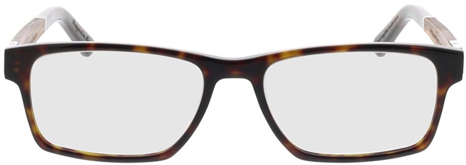 Picture of glasses model Optical Maximilian Premium walnut/havana 53-17 in angle 0
