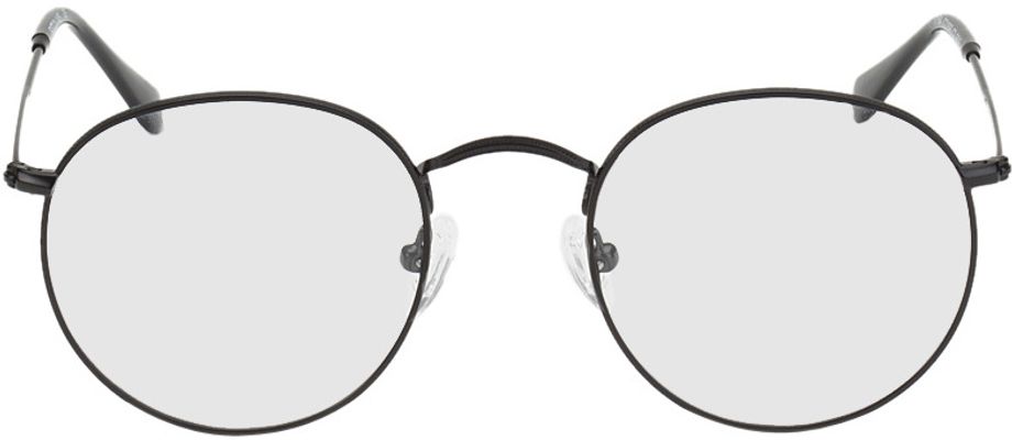 Picture of glasses model Leipzig preto in angle 0