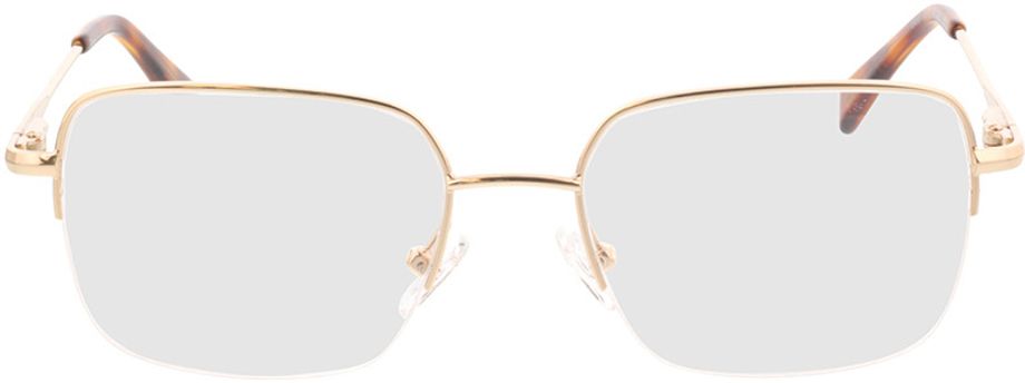 Picture of glasses model Texel - gold in angle 0