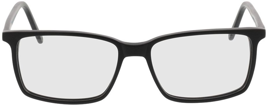 Picture of glasses model Reus mat zwart in angle 0