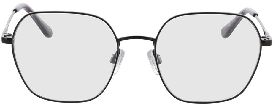 Picture of glasses model Claire - black/mauve in angle 0