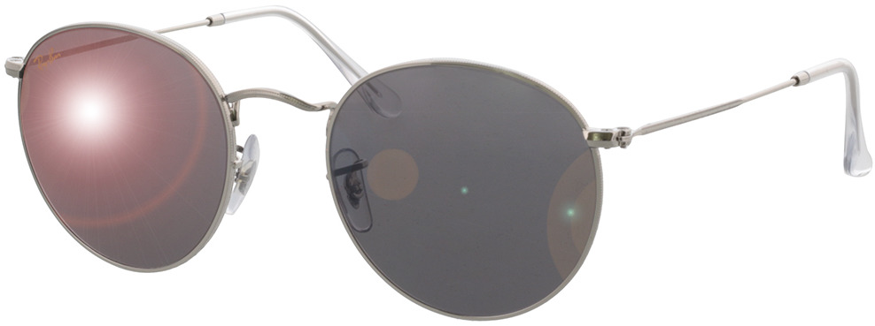 Picture of glasses model Ray-Ban Round Metal RB3447 9198B1 53-21
