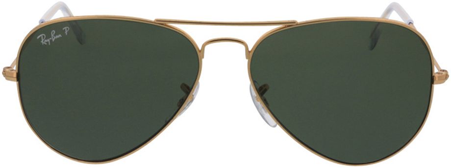 Picture of glasses model Ray-Ban Aviator RB3025 001/58 58-14 in angle 0