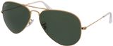Picture of glasses model Ray-Ban Aviator RB3025 001/58 58-14