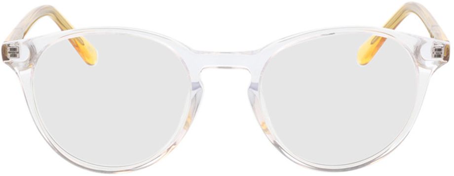 Picture of glasses model Moneo-transparente/amarelo in angle 0