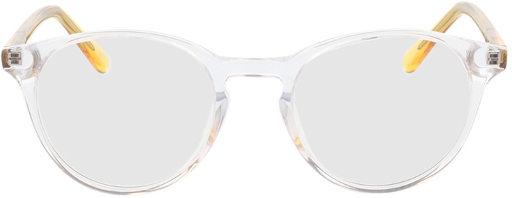 Picture of glasses model Moneo transparant/gelb in angle 0