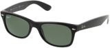 Picture of glasses model Ray-Ban New Wayfarer RB 2132 901/58 52-18