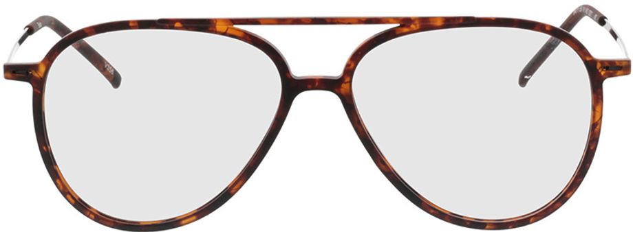 Picture of glasses model Salo mat havana/Zwart in angle 0