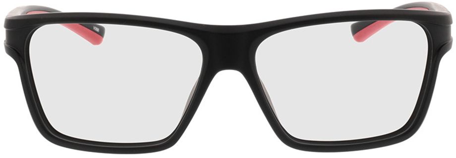 Picture of glasses model Performer - matt schwarz/rot in angle 0