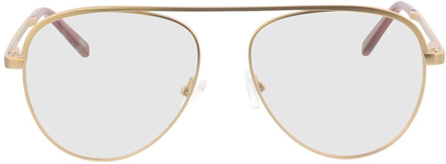 Picture of glasses model Tindari - matt gold in angle 0