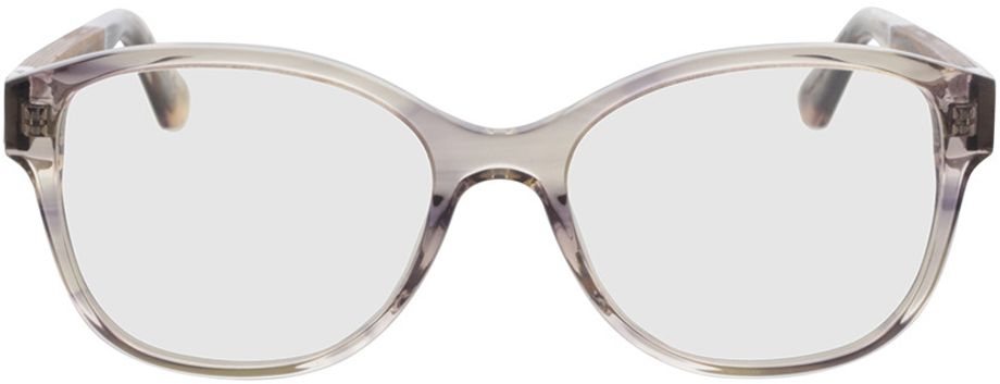 Picture of glasses model Optical Rosenberg Premium macassar/smoked grey 52-17 in angle 0