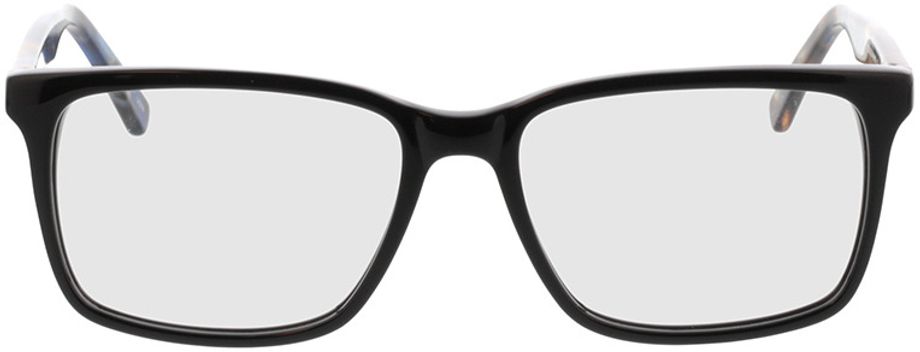 Picture of glasses model Balera-preto/azul-mosqueado in angle 0