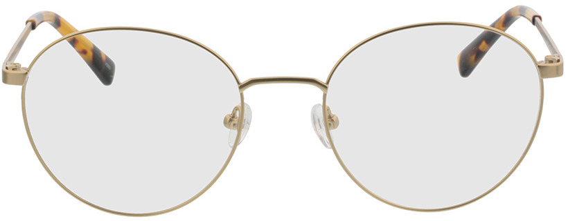 Picture of glasses model Rhea Goud/havana in angle 0