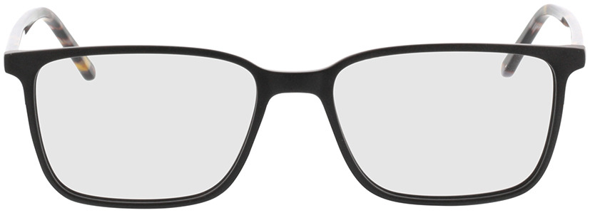 Picture of glasses model Tegea-matt schwarz/grau-meliert in angle 0