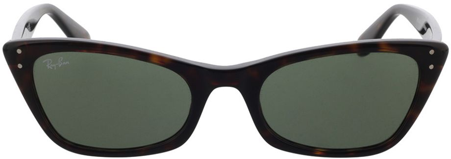 Picture of glasses model Ray-Ban Lady Burbank RB2299 902/31 52-20 in angle 0
