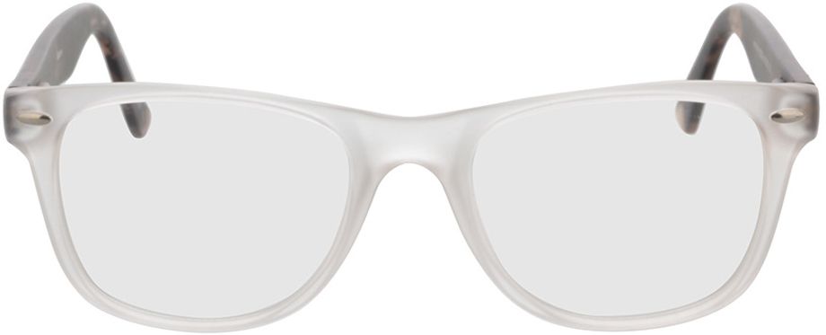 Picture of glasses model Salemi transparent in angle 0