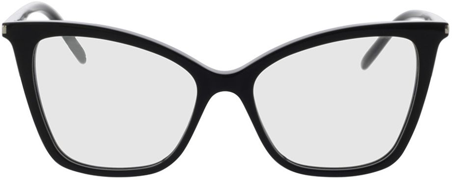 Picture of glasses model Saint Laurent SL 386-001 53-16 in angle 0