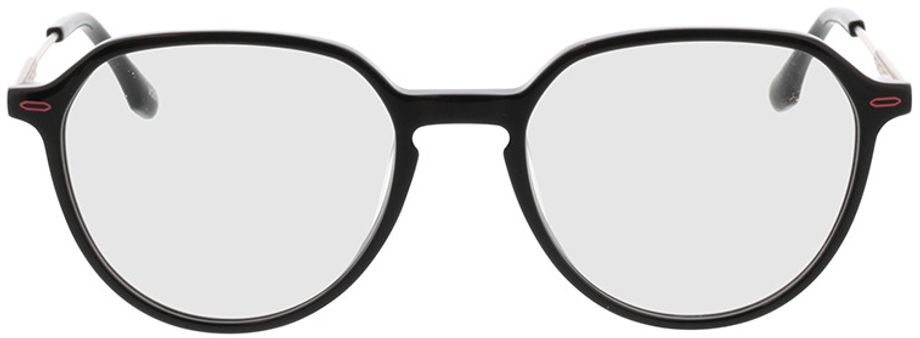 Picture of glasses model Sidus-schwarz in angle 0