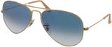 Picture of glasses model Ray-Ban Aviator RB3025 001/3F 58-14