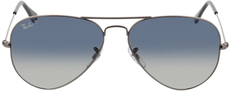 Picture of glasses model Ray-Ban Aviator Large Metal RB 3025 004/78 58 14 in angle 0