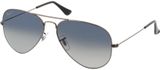 Picture of glasses model Ray-Ban Aviator Large Metal RB 3025 004/78 58-14