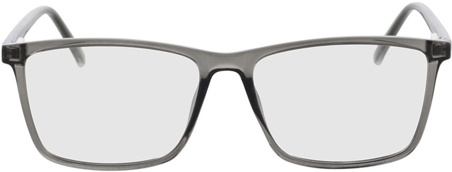 Picture of glasses model Nolba grey transparent in angle 0