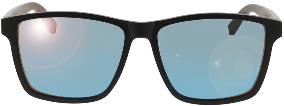 Picture of glasses model Karlsson: Walnussholz 57-16 in angle 0