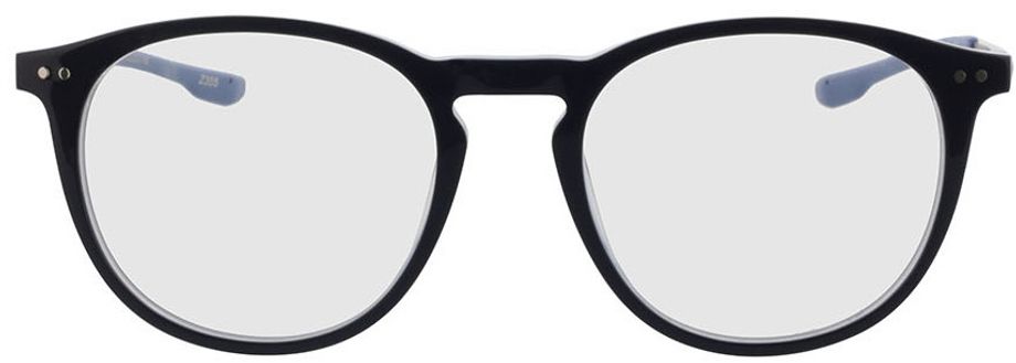Picture of glasses model Malibu - blue in angle 0