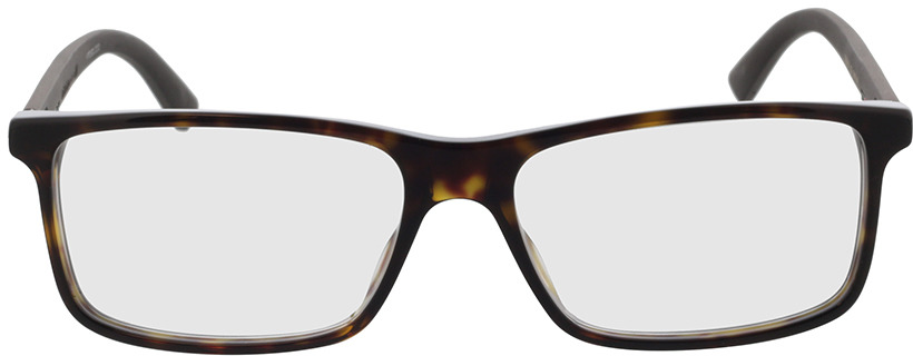 Picture of glasses model Gucci GG0424O-002 56-16 in angle 0