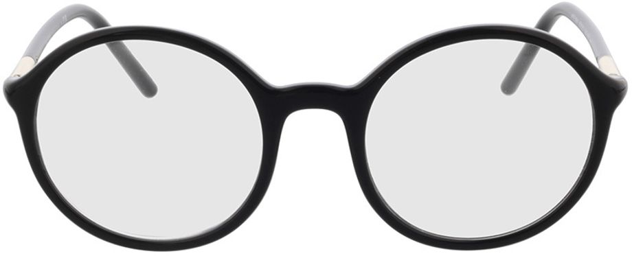 Picture of glasses model Prada PR 09WV 1AB1O1 50-20 in angle 0