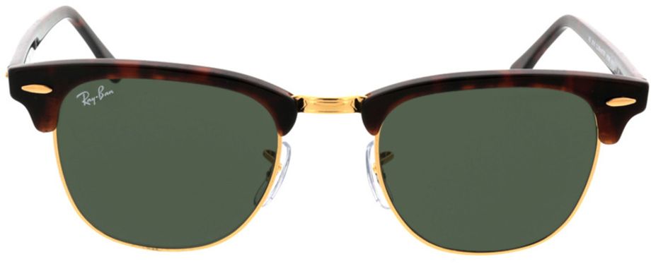 Picture of glasses model Ray-Ban Clubmaster RB3016 W0366 49-21 in angle 0