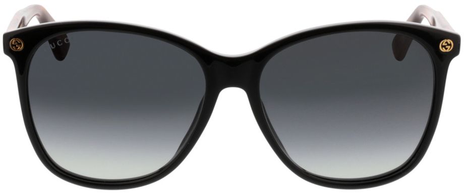 Picture of glasses model Gucci GG0024S-003 58-16 in angle 0