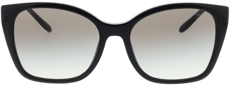 Picture of glasses model Prada PR 12XS 1AB0A7 54-17 in angle 0