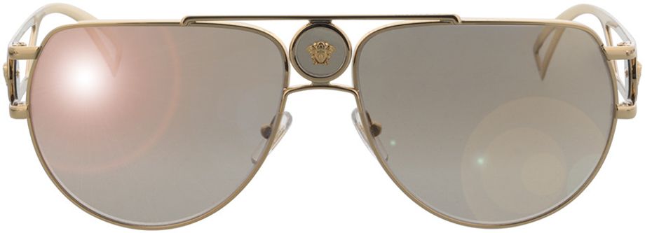 Picture of glasses model Versace VE2225 10027I 60-15 in angle 0