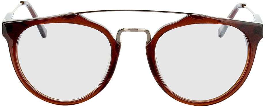 Picture of glasses model Galanta - braun/gold in angle 0