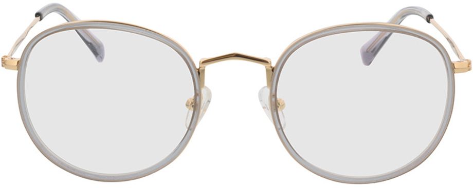 Picture of glasses model Gilbritt - grau/gold in angle 0