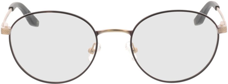 Picture of glasses model Orelia Mat zwart/Goud in angle 0