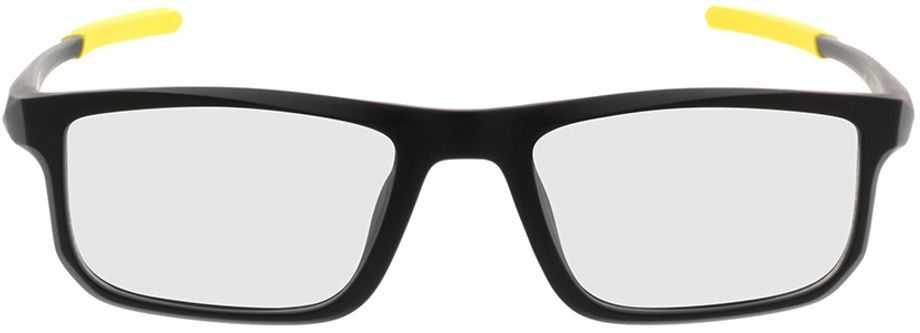 Picture of glasses model Baltimore - mattschwarz/gelb in angle 0