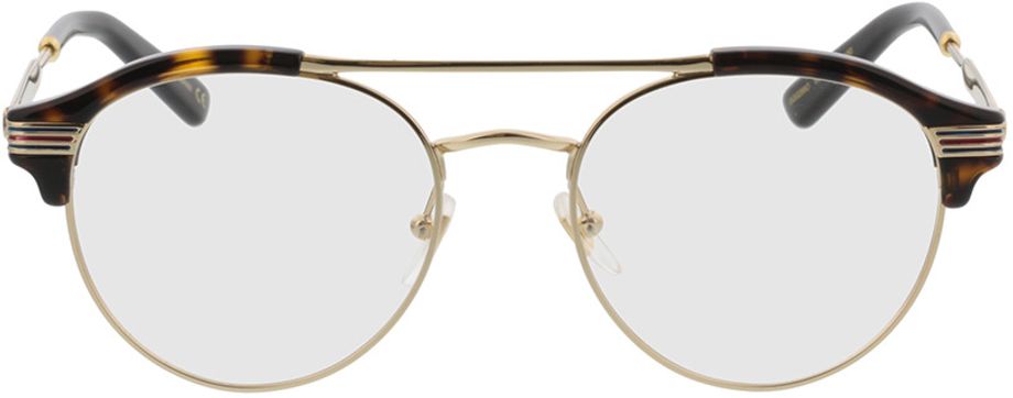 Picture of glasses model GG0289O-002 51-18 in angle 0